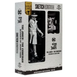 Batman: Three Jokers DC Multiverse Actionfigur The Joker: The Comedian Sketch Edition (Gold Label) 1