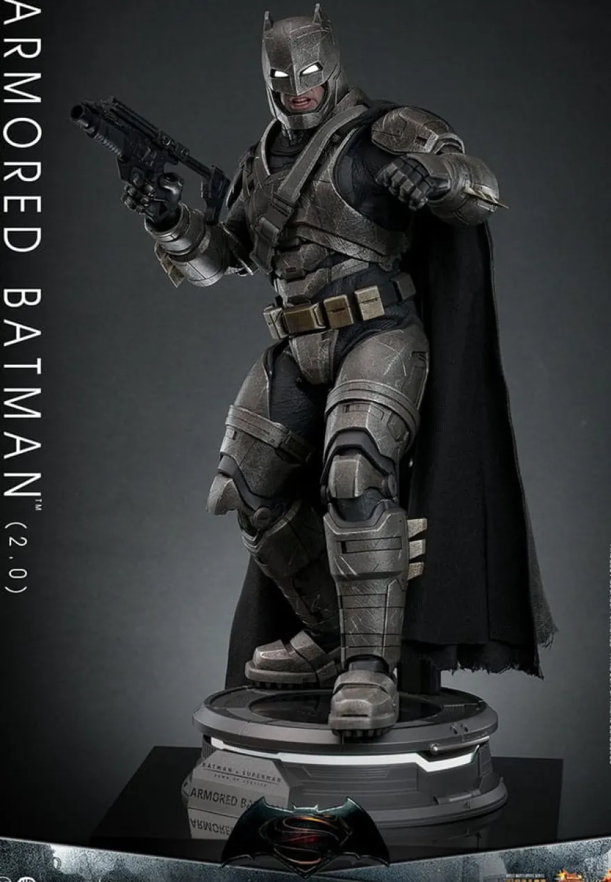 Batman v Superman: Dawn of Justice Movie Masterpiece Actionfigur 1/6 Armored Batman 2.0 33 cm