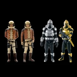 Battlestar Galactica 3.75 Inch Wave 1 Actionfiguren-Set (4)