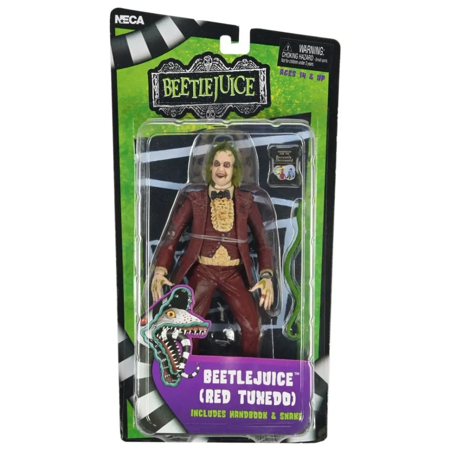 Beetlejuice 1988 Actionfigur Beetlejuice Red Tuxedo 18 cm