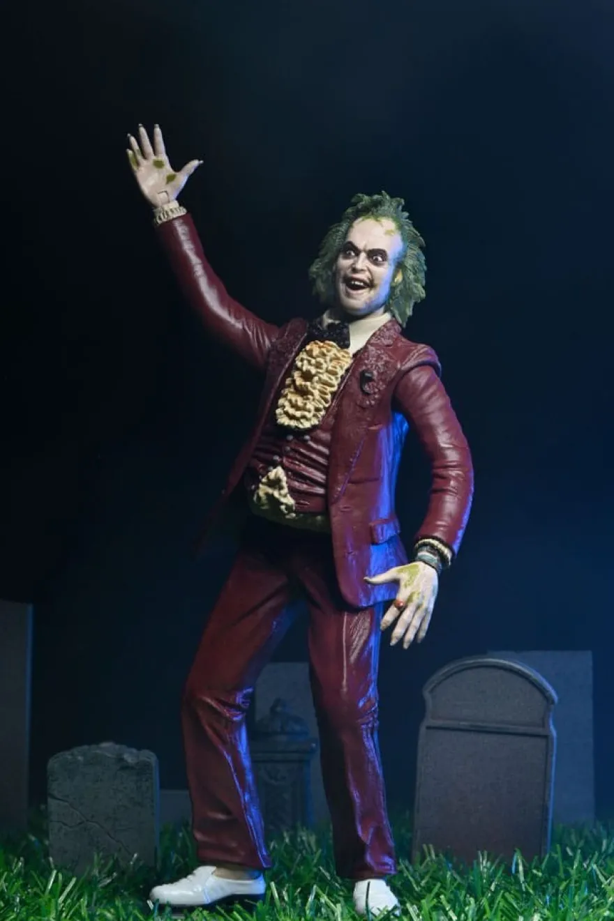 Beetlejuice 1988 Actionfigur Beetlejuice Red Tuxedo 18 cm