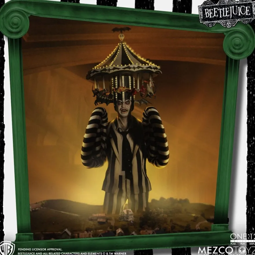 Beetlejuice Actionfigur 1/12 Beetlejuice Deluxe Edition 18 cm