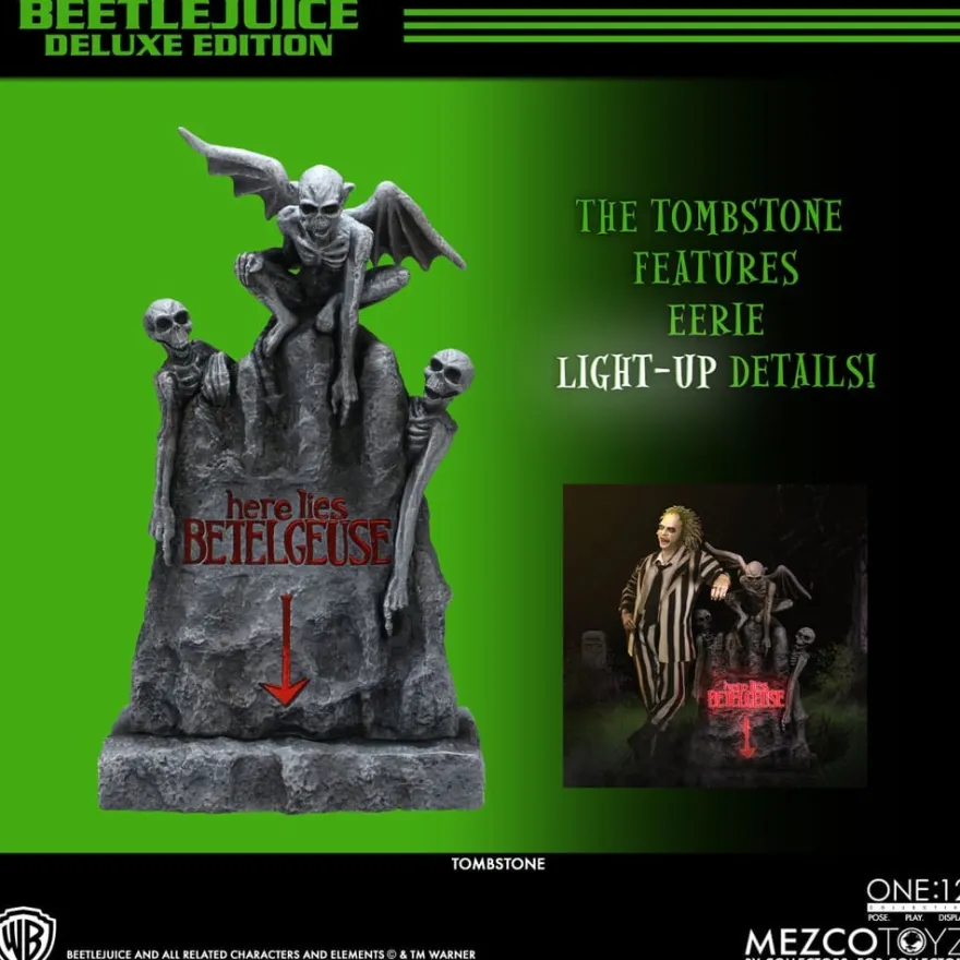 Beetlejuice Actionfigur 1/12 Beetlejuice Deluxe Edition 18 cm