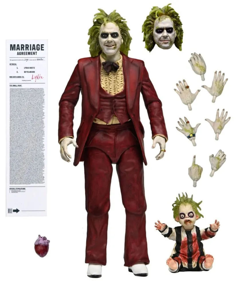 Beetlejuice Beetlejuice Actionfigur Ultimate "Red Tuxedo" Beetlejuice 18 cm
