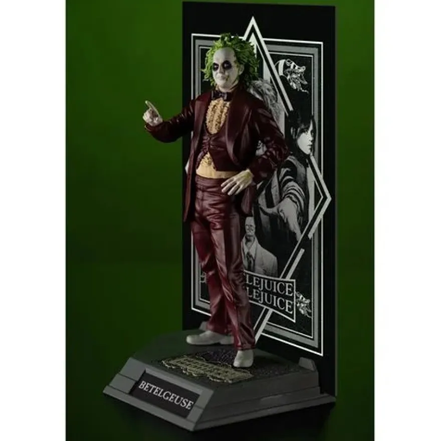 Beetlejuice Beetlejuice Movie Maniacs Statue Beetlejuice 15 cm