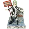 Beetlejuice LED Sign and Gravestone by Jim Shore Statue