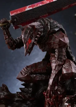 Berserk Pop Up Parade PVC Figur Guts (Berserker Armor): Bloody Paint Ver. L Size 28 cm