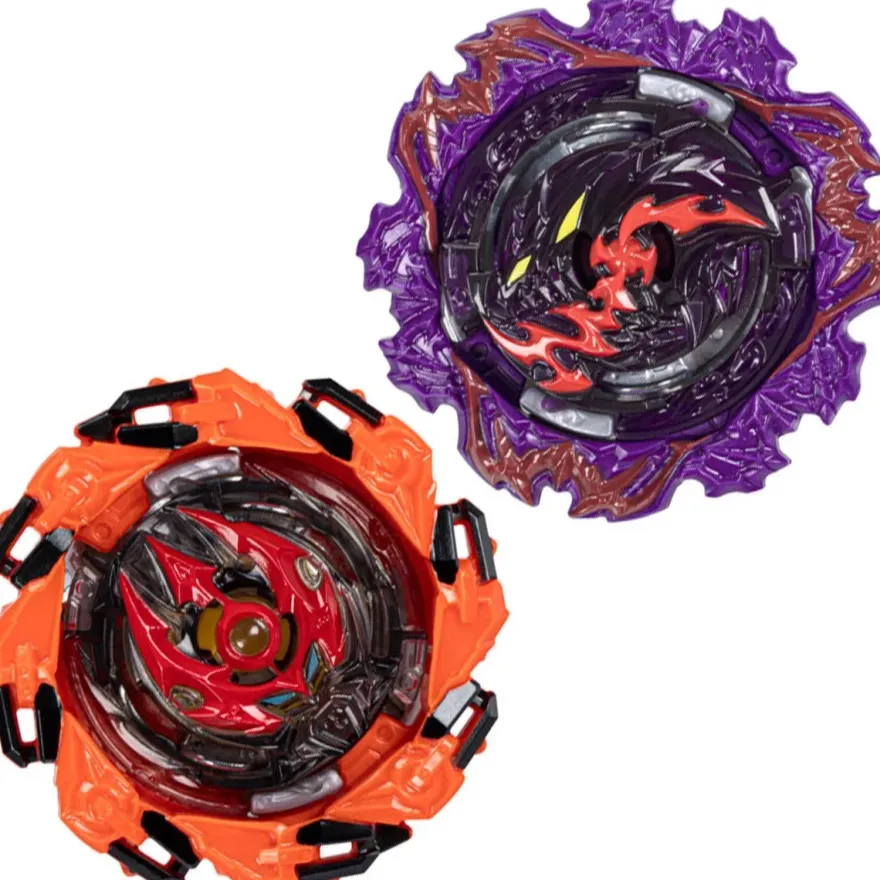 Beyblade Burst QuadStrike Ambush Nyddhog N8 and Chain Poseidon P8 Spinning Top Dual Pack