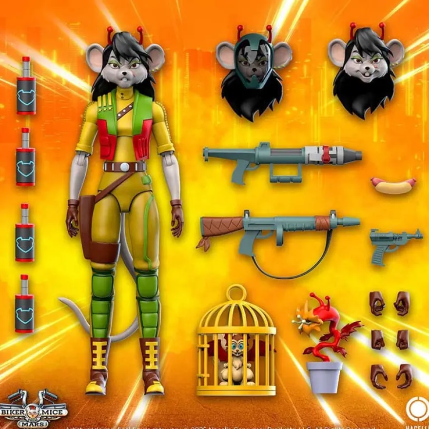 Biker Mice From Mars Actionfigur Carbine 23 cm