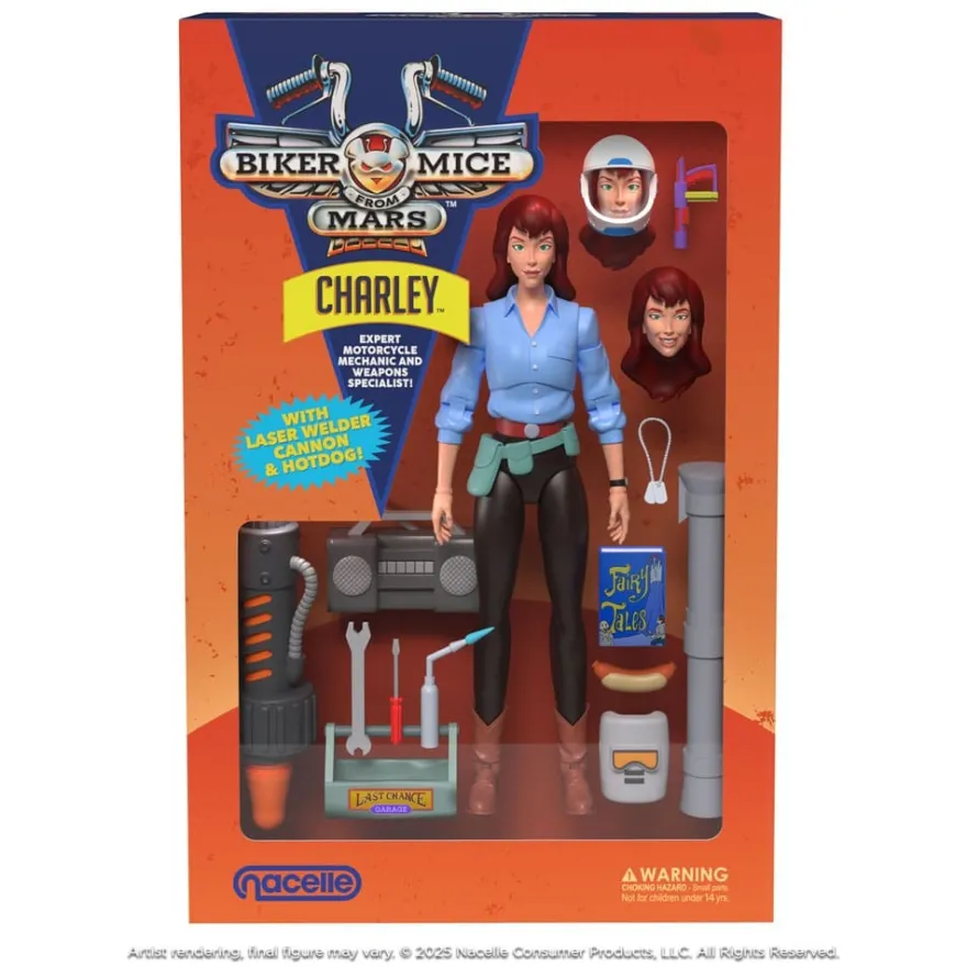 Biker Mice From Mars Actionfigur Charley 23 cm