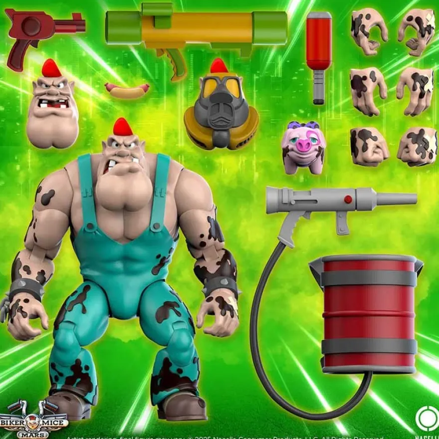 Biker Mice From Mars Actionfigur Greasepit 23 cm