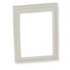 Bilderrahmen aus Kunststoff - 1:12 - weiß - 5 x 3,5 cm