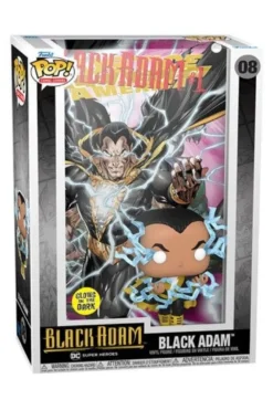 Black Adam Funko Pop! Comic Cover Vinylfigur Black Adam (Glow-in-the-Dark) 08
