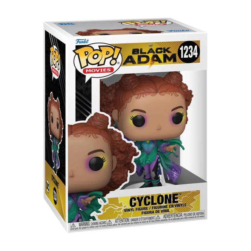 Black Adam Funko Pop! Vinylfigur Cyclone 1234