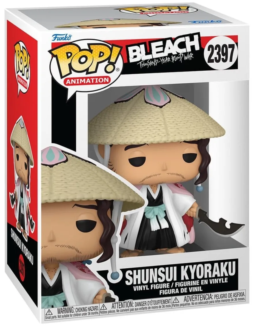 Bleach POP! Animation Vinyl Figur Shunsui 9 cm