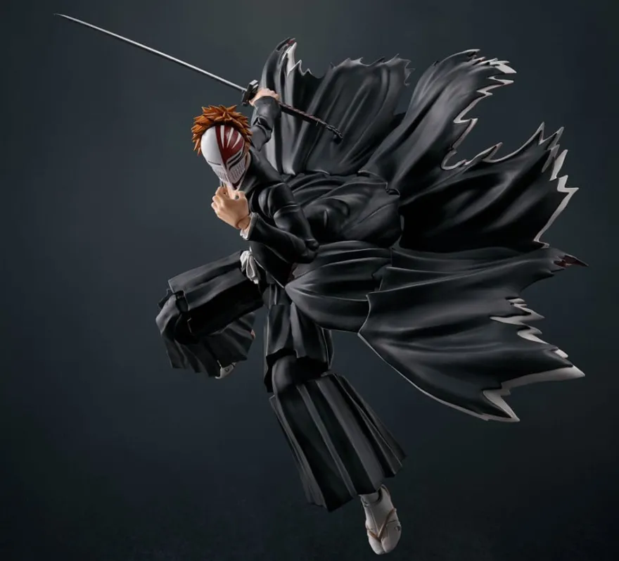 Bleach S.H. Figuarts Actionfigur Ichigo Kurosaki Getsugatensho 16 cm