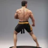 Bloodsport Frank Dux 1/10 PVC Figur Icon X