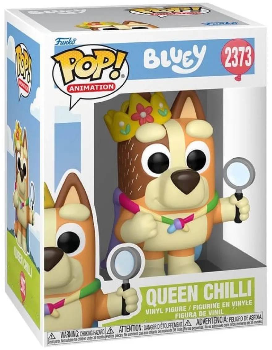 Bluey POP! Animation Vinyl Figur Queen Chili 9 cm