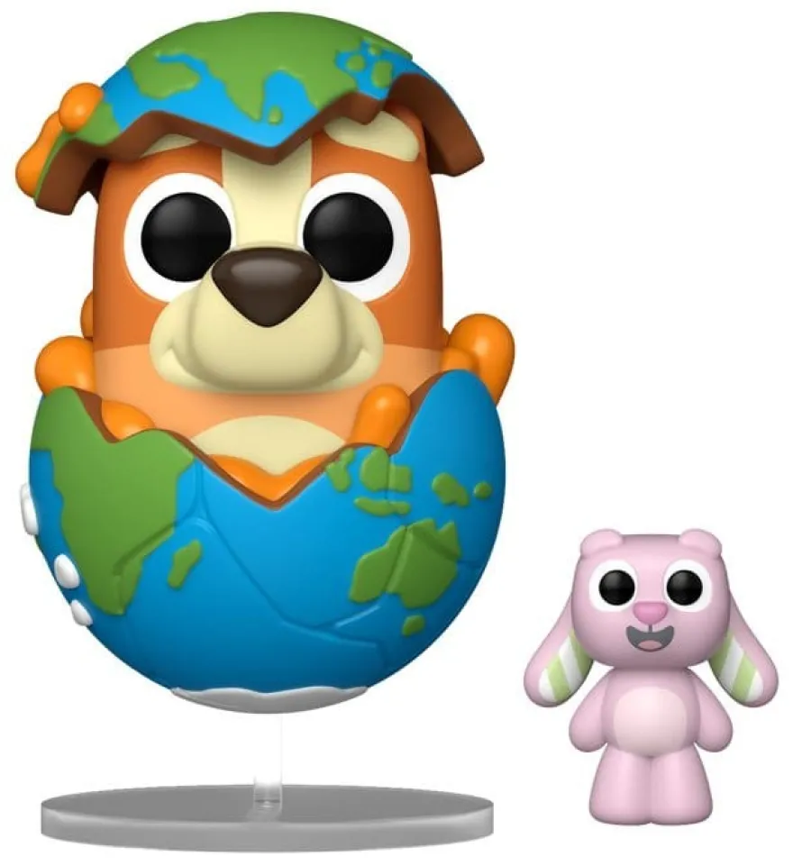 Bluey POP! & Buddy Vinyl Figur Sleepytime Bingo with Floppy Bunny 9 cm
