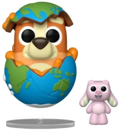Bluey POP! & Buddy Vinyl Figur Sleepytime Bingo with Floppy Bunny 9 cm