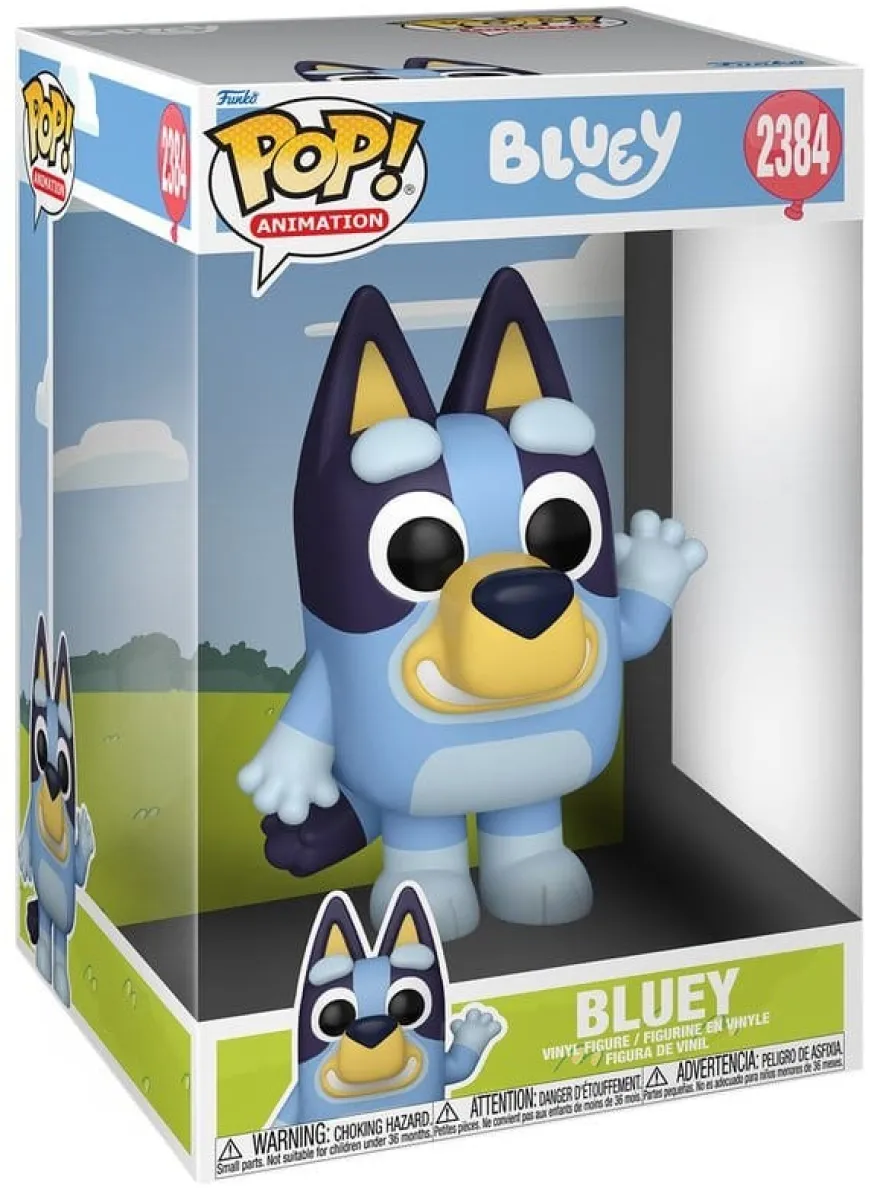 Bluey Super Sized Jumbo POP! Vinyl Figur Bluey 25 cm
