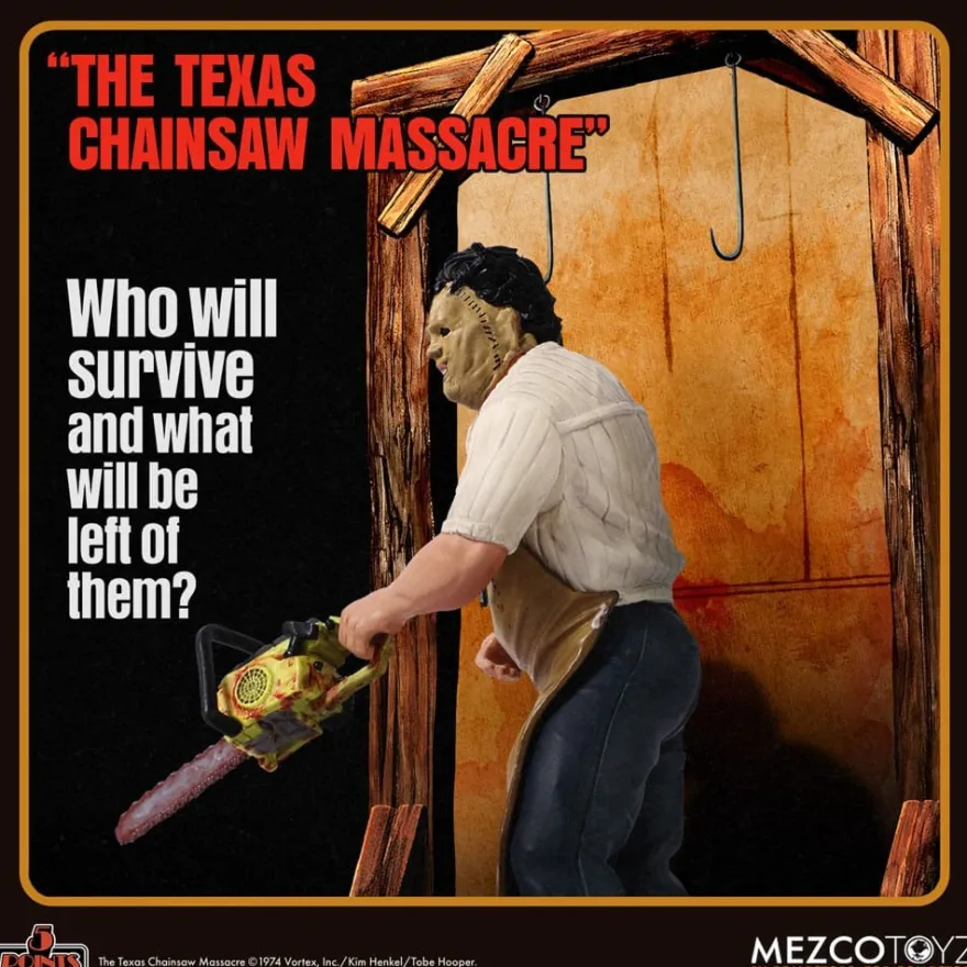 Blutgericht in Texas (1974) 5 Points Actionfigur Leatherface 10 cm