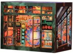 Book Nook Hong Kong Neon Light 13 x 17 cm
