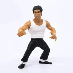 Bruce Lee (Dragon) White Tank Top Actionfigur - 11 cm