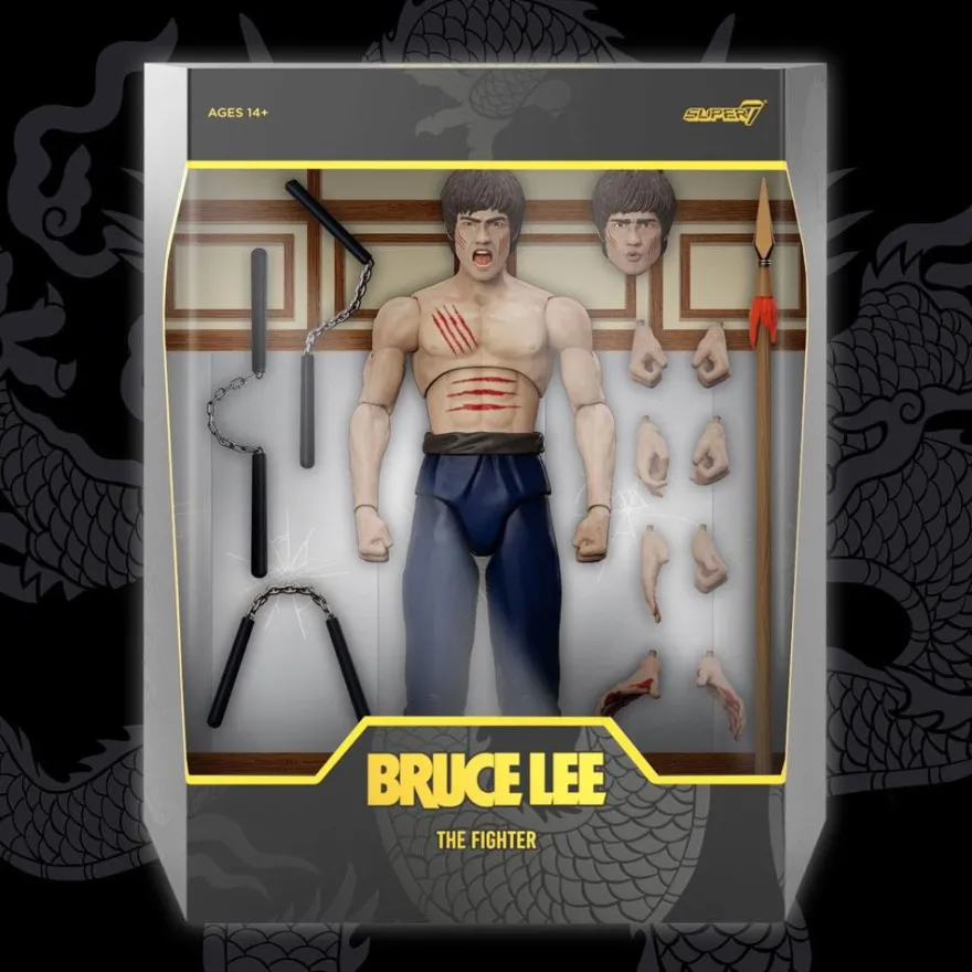 Bruce Lee Ultimates Actionfigur Bruce The Fighter