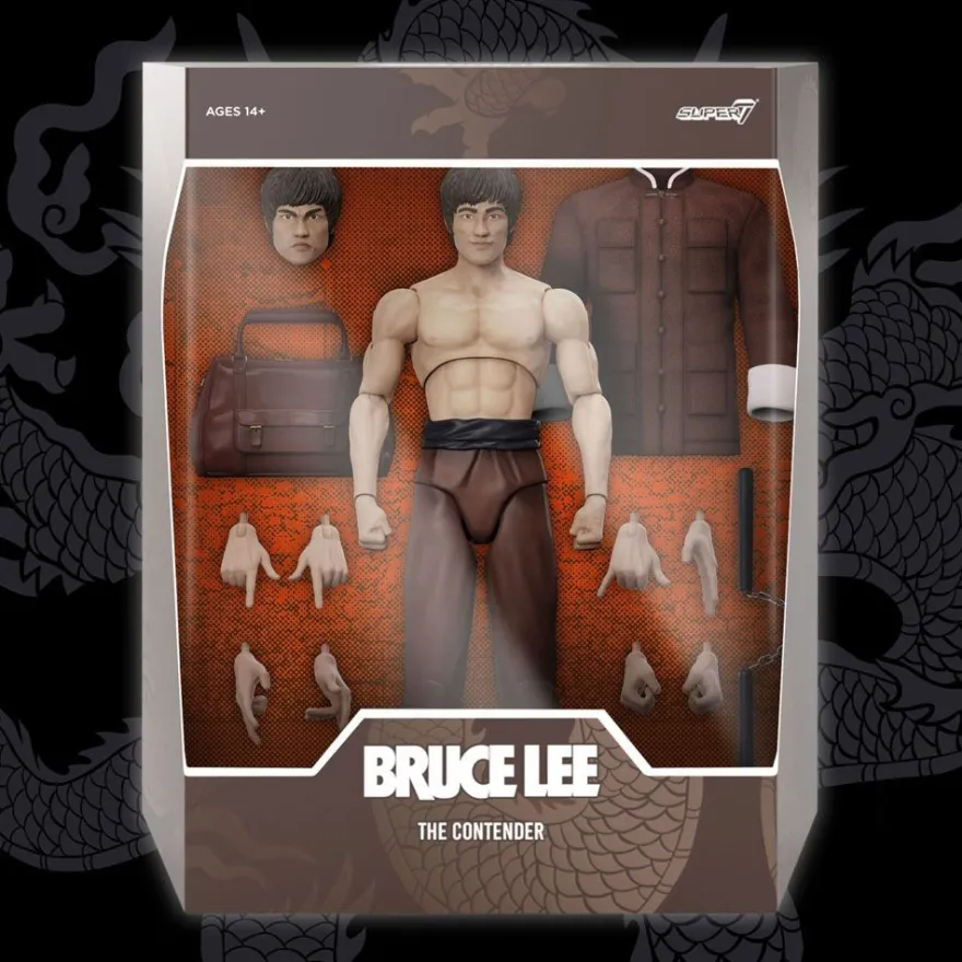 Bruce Lee Ultimates Actionfigur Bruce The Contender