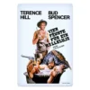 Bud Spencer & Terence Hill Blechschild Vier Fäuste für ein Halleluja 20 x 30 cm