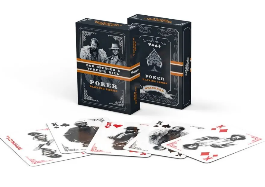 Bud Spencer & Terence Hill Poker Spielkarten Western