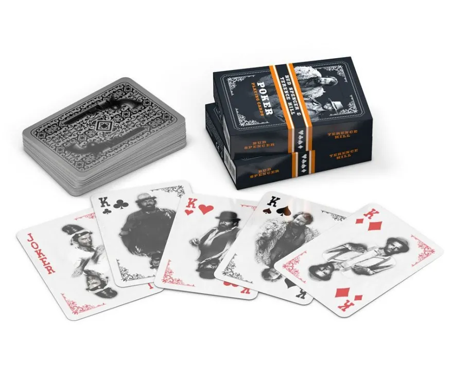 Bud Spencer & Terence Hill Poker Spielkarten Western