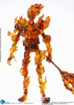 B-Ware 2000 AD Exquisite Mini Actionfigur 1/18 Judge Fire - Teil abgebrochen