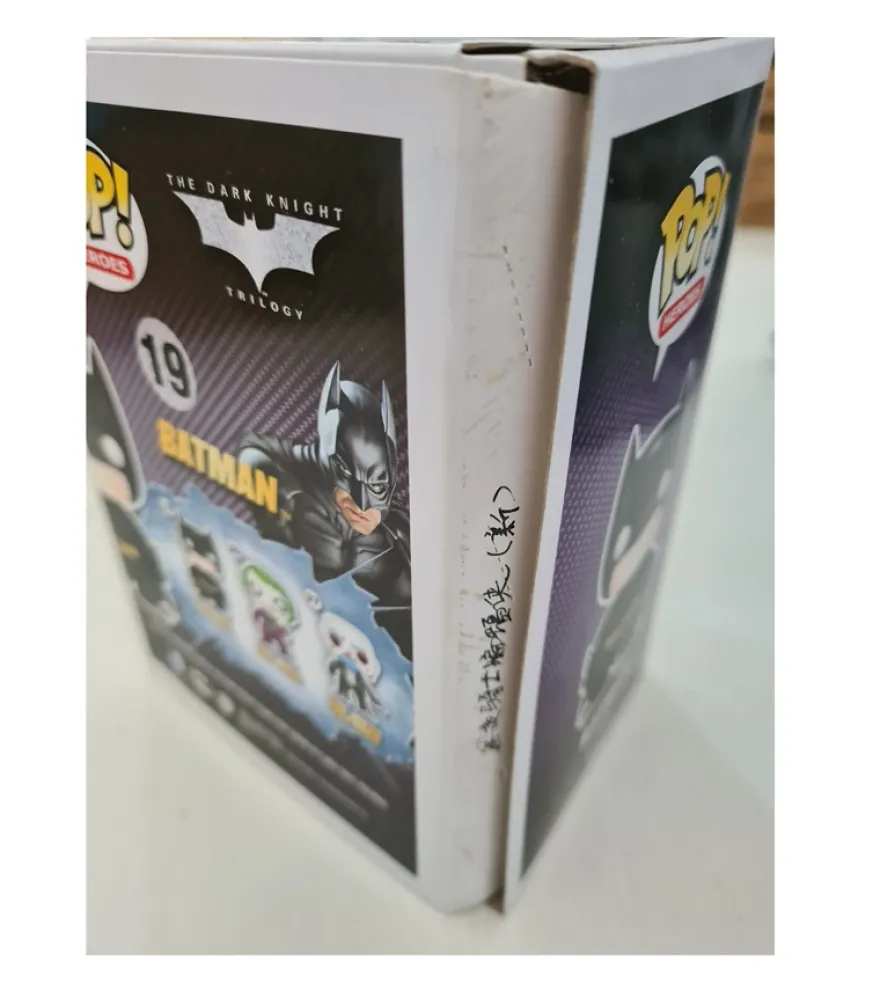 B-Ware Batman The Dark Knight Rises POP! Heroes Figur Batman 9 cm - defekte Verpackung