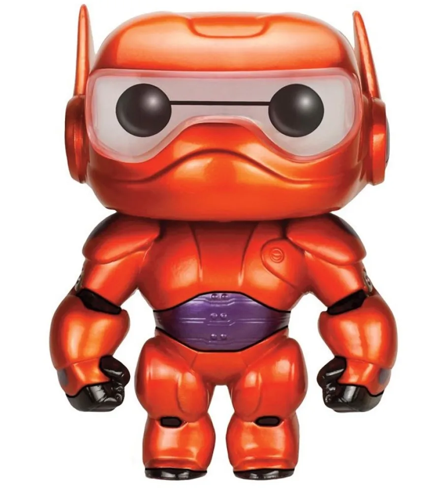 B-Ware Baymax POP! Vinyl Figur Armoured Baymax Metallic Variant 15 cm - schmutzige Verpackung