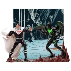 B-Ware: DC Collector Actionfigur 2er-Pack Batman Beyond Vs Justice Lord Superman 18 cm