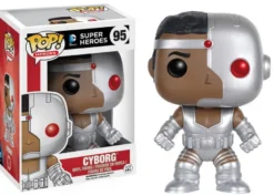 B-Ware DC Comics POP! Heroes Vinyl Figur Cyborg 9 cm - defekte Verpackung