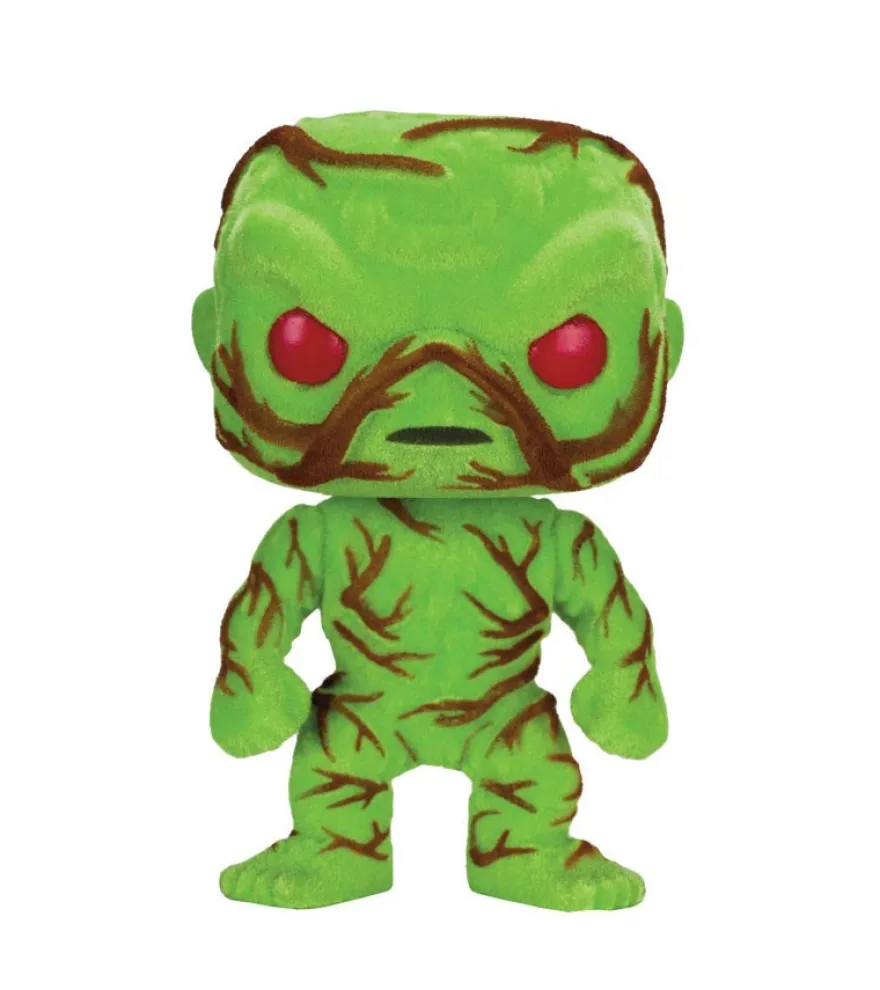 B-Ware DC Comics POP! Heroes Vinyl Figur Swamp Thing Flocked 9 cm - Defekte Verpackung
