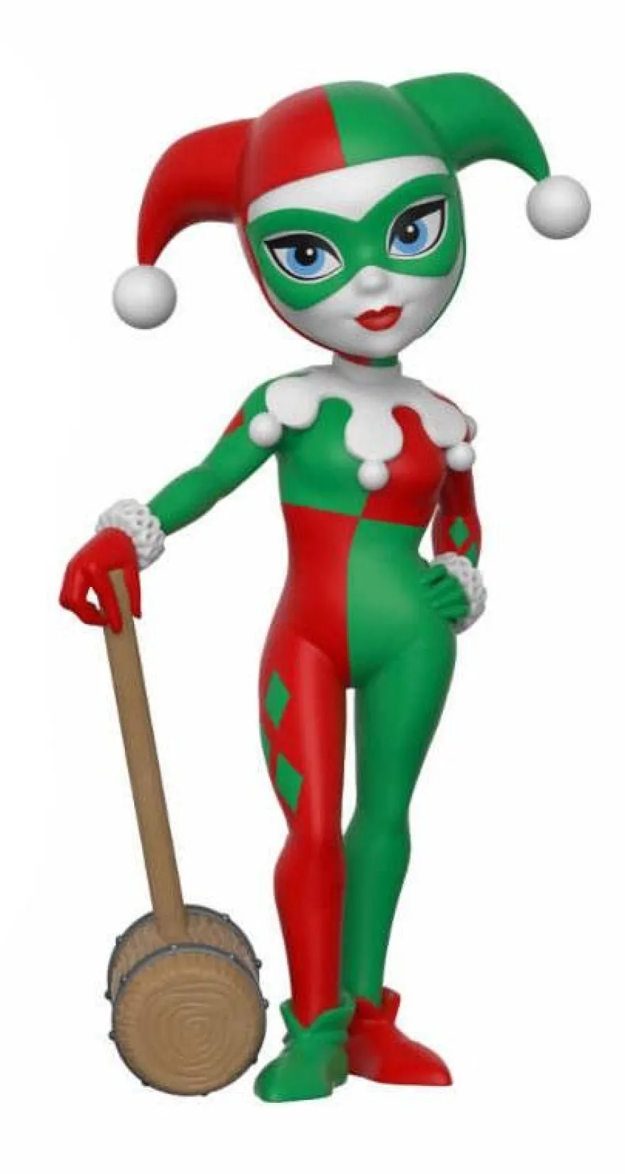 B-Ware DC Comics Rock Candy Vinyl Figur Holiday Harley Quinn - defekte Verpackung
