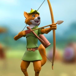 B-Ware: Disney Ultimates Actionfigur Robin Hood mit Stork