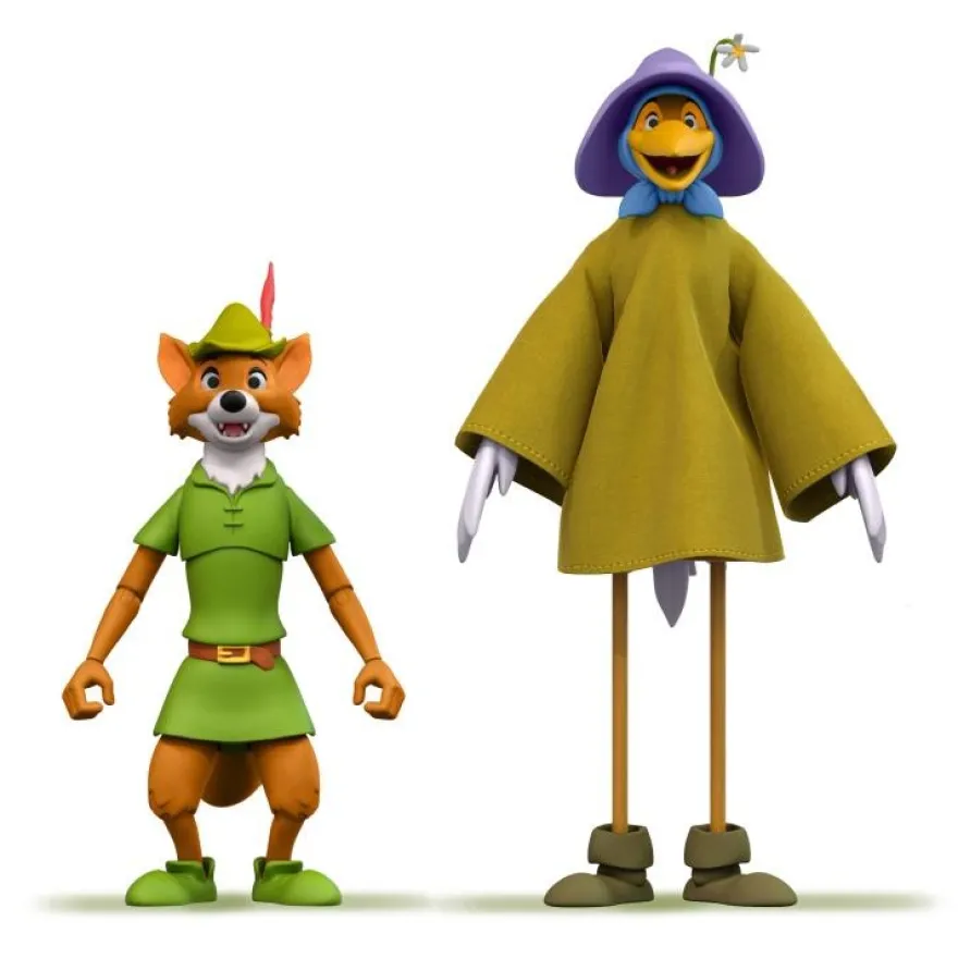 B-Ware: Disney Ultimates Actionfigur Robin Hood mit Stork