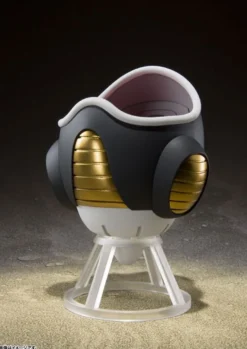 B-Ware Dragonball Z S.H. Figuarts Actionfigur Frieza First Form & Frieza Pod Set 11 cm Re-Run