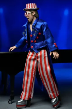 B-Ware: Elton John Retro Actionfigur Elton John (Live 1976) - Eingedrückte Verpackung