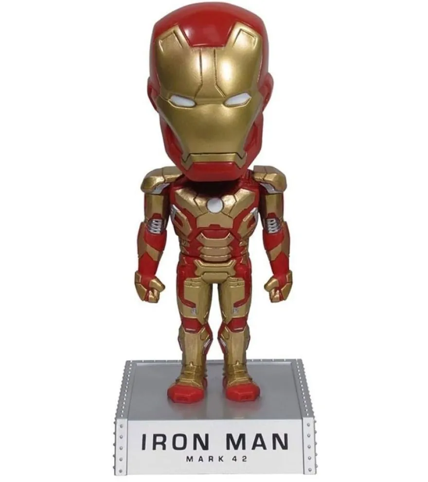 B-Ware Funko - Wackelkopf / Bobble Head Iron Man 3 Mark 42 - defekte Verpackung