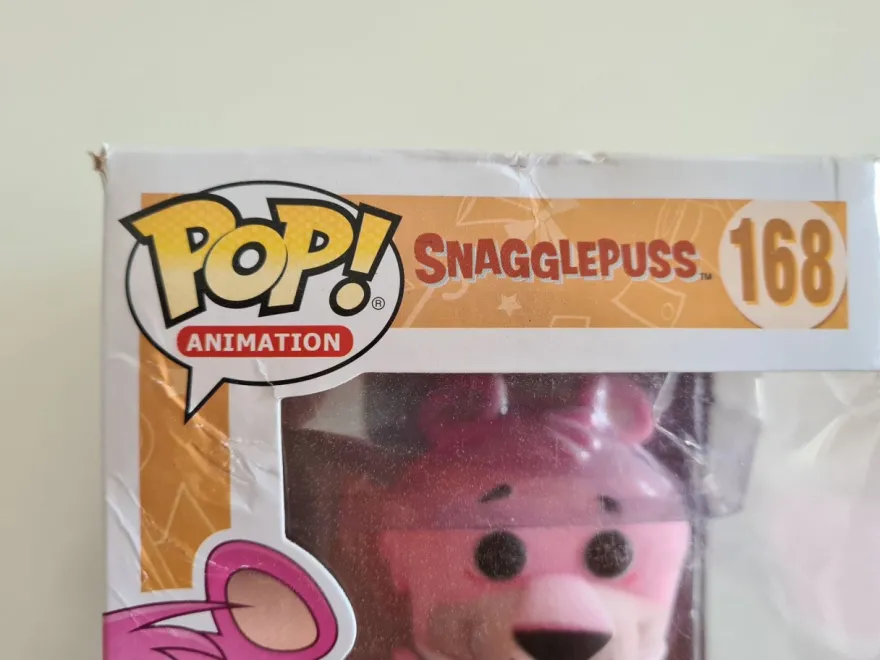 B-Ware: Hanna-Barbera Funko Pop! Vinylfigur Snagglepuss (Flocked) 168 Exclusive