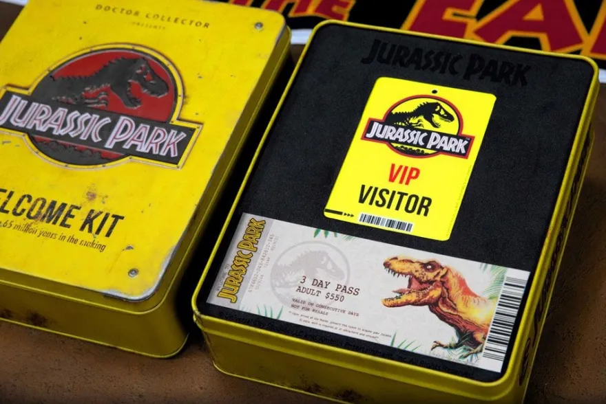 B-Ware Jurassic Park Welcome Kit Standard Edition - defekte Verpackung
