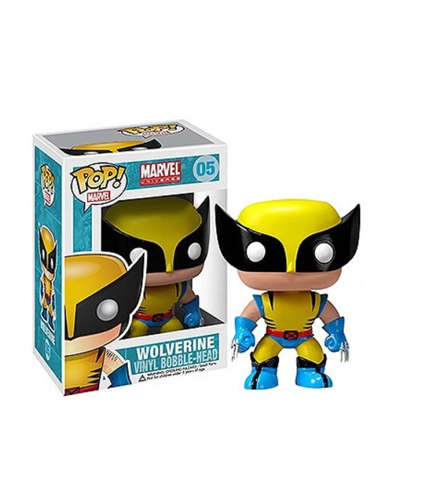 B-Ware Marvel Comics POP! Vinyl Wackelkopf-Figur Wolverine 10 cm - defekte Verpackung