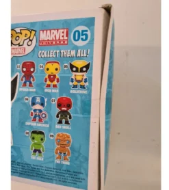 B-Ware Marvel Comics POP! Vinyl Wackelkopf-Figur Wolverine 10 cm - defekte Verpackung
