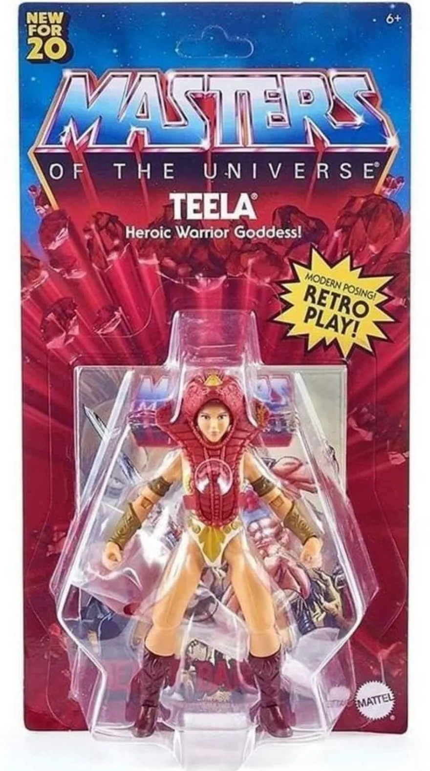 B-Ware Masters of the Universe Origins 2020 Actionfigur Teela - defekte Verpackung